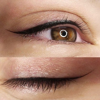 Deep black eyelid pigment