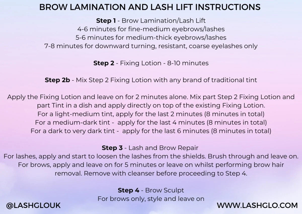 Lash glo BROW LIFT - STEP 1 - 30ML