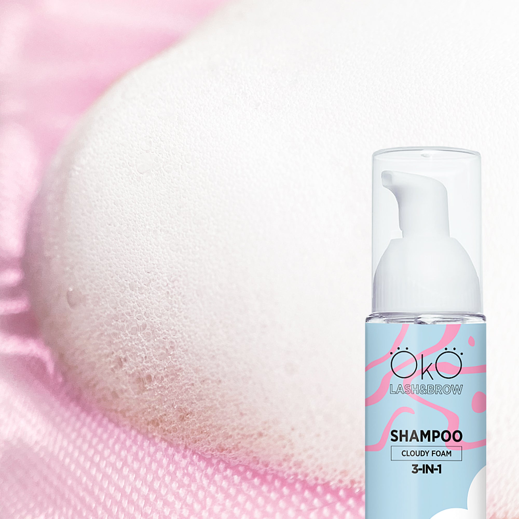 OkO Shampoo Cloudy Foam 3 in 1