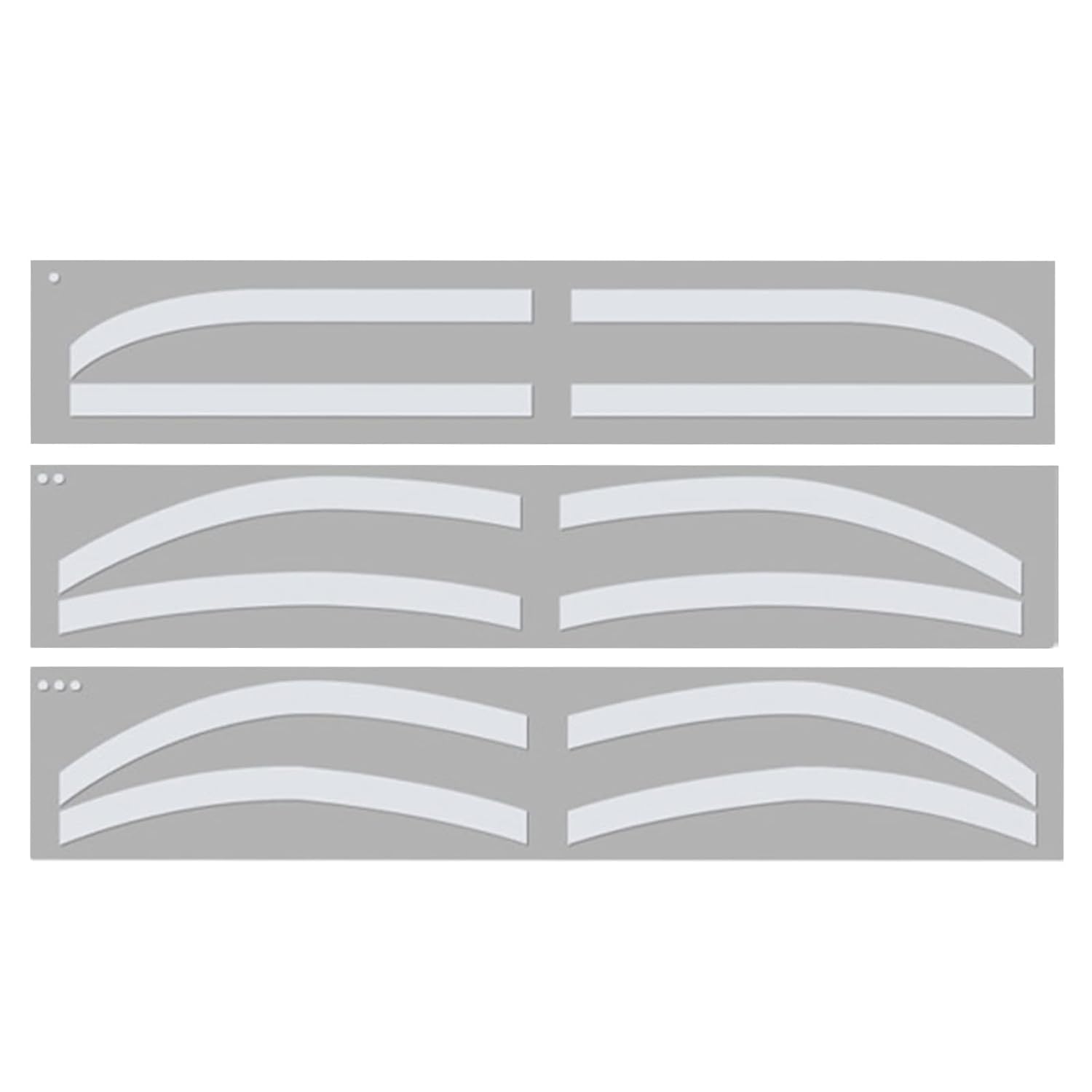 Eyebrow stencils silicone (airbrush)