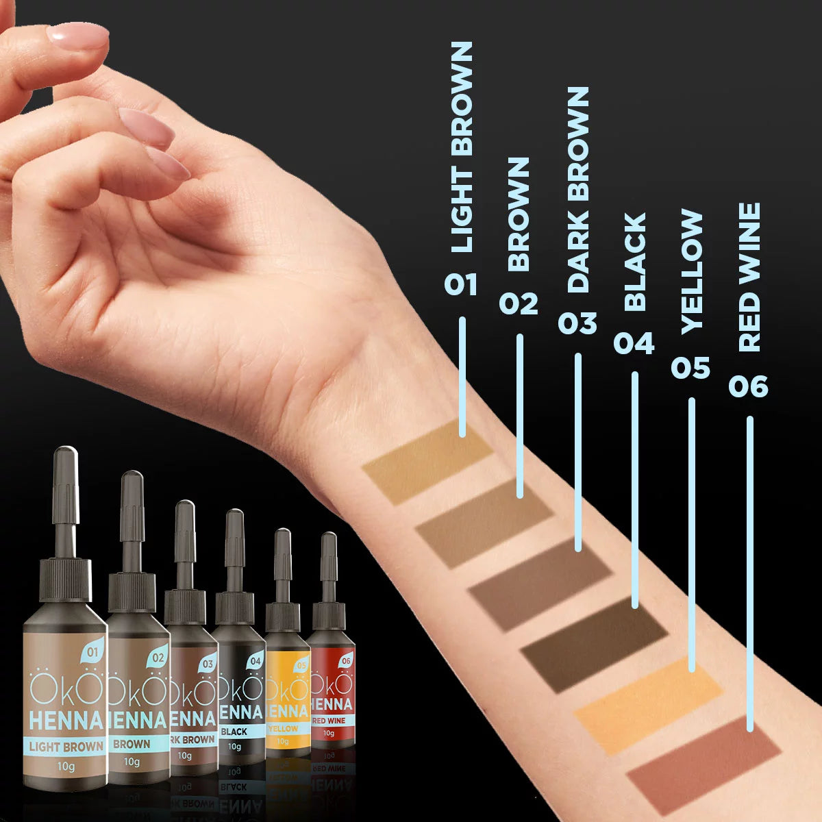 OKO Power Powder - 01 Light Brown (10gr)