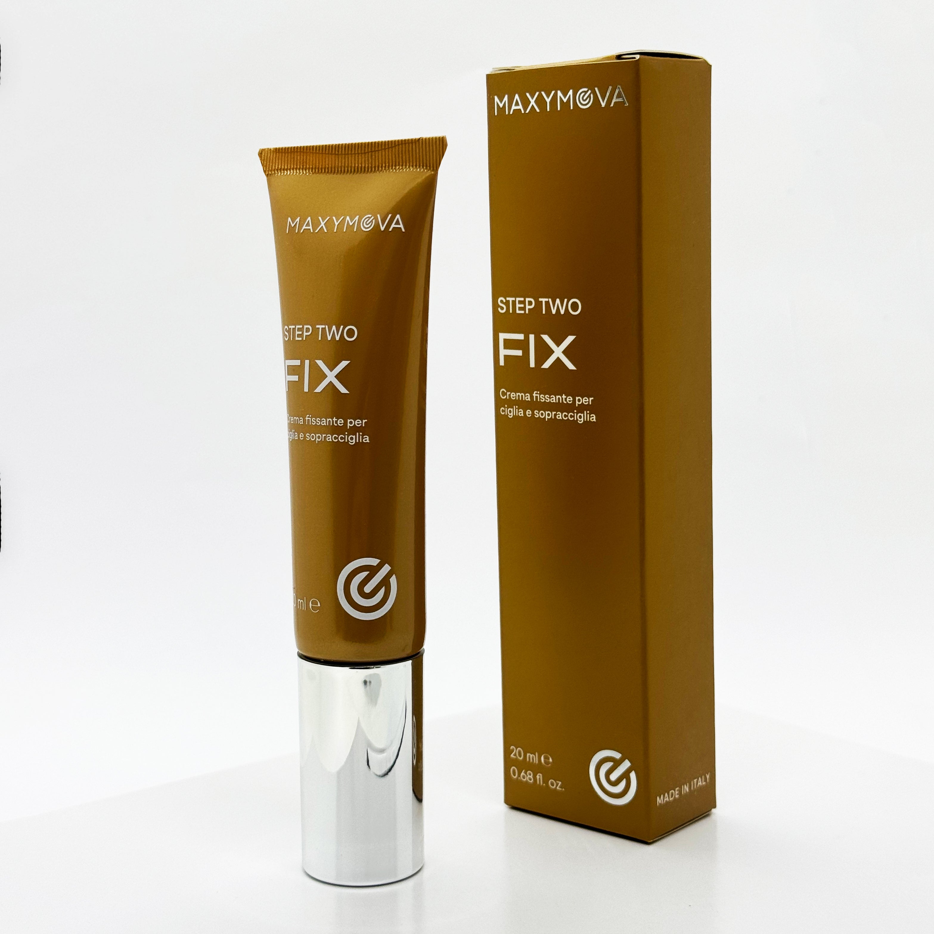 Maxymova Step 2 FIX lamination in 20ml airless anti-waste bottle
