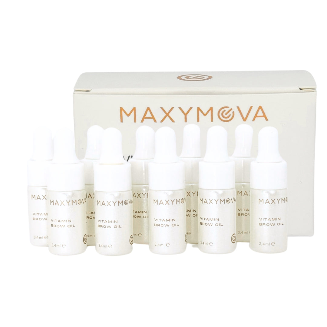 Maxymova Set 10 pcs Vitamin Brow Oil - after henna or eyebrow lamination