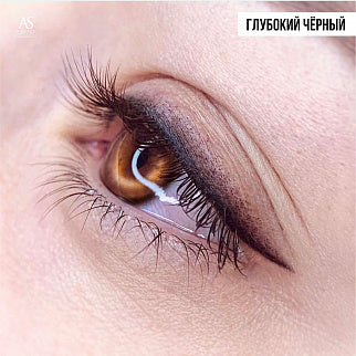 Deep black eyelid pigment