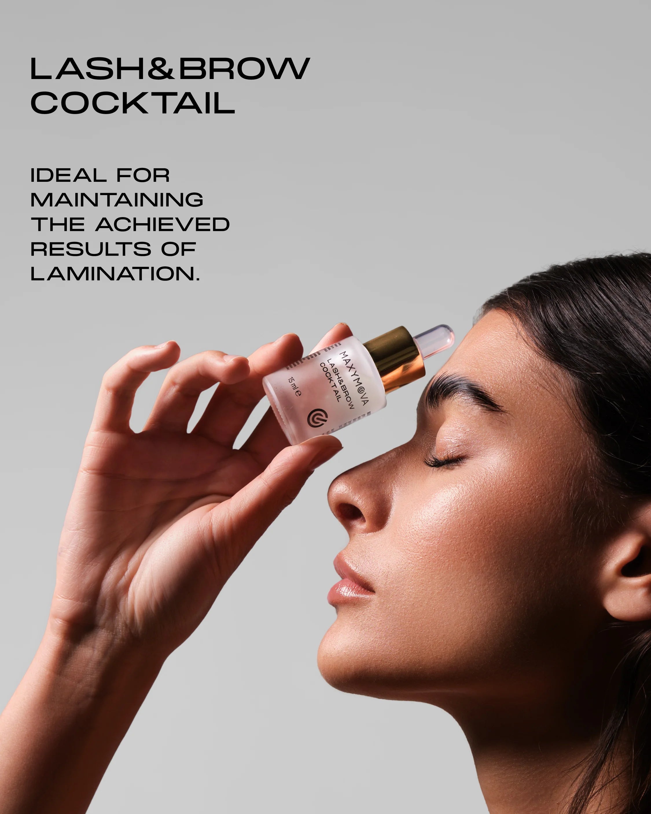 Maxymova SET 10 SERUM LASH&BROW COCKTAIL 5 ML, FOR LASHES AND BROWS