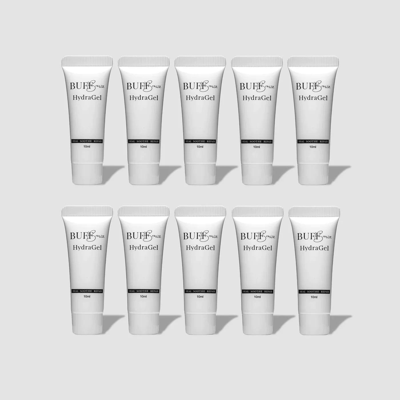 Buff Browz Hydragel client sized - 10 pieces