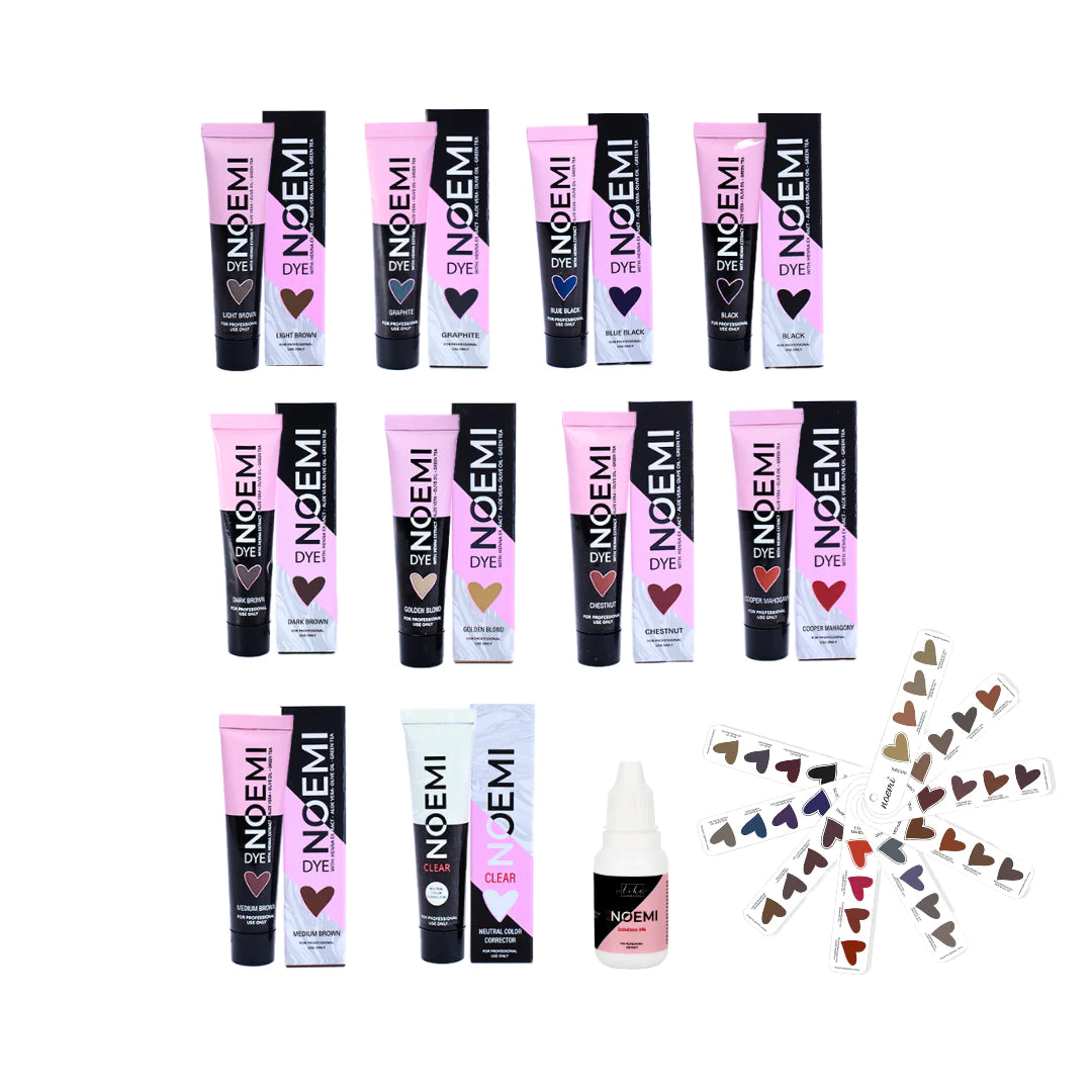 Noemi hybrid DYE kit + Free swatches