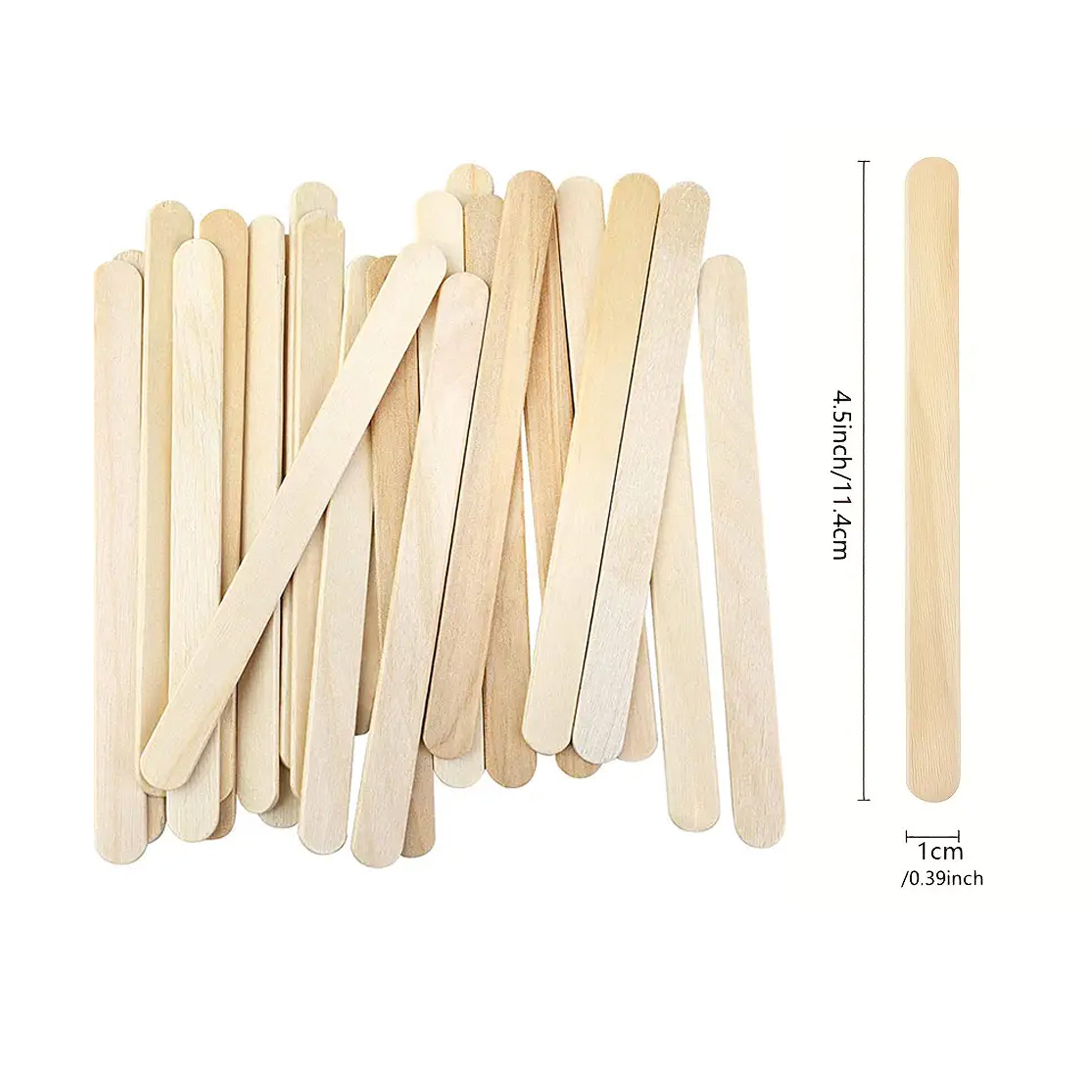 Wooden applicators for waxing (100 pcs)