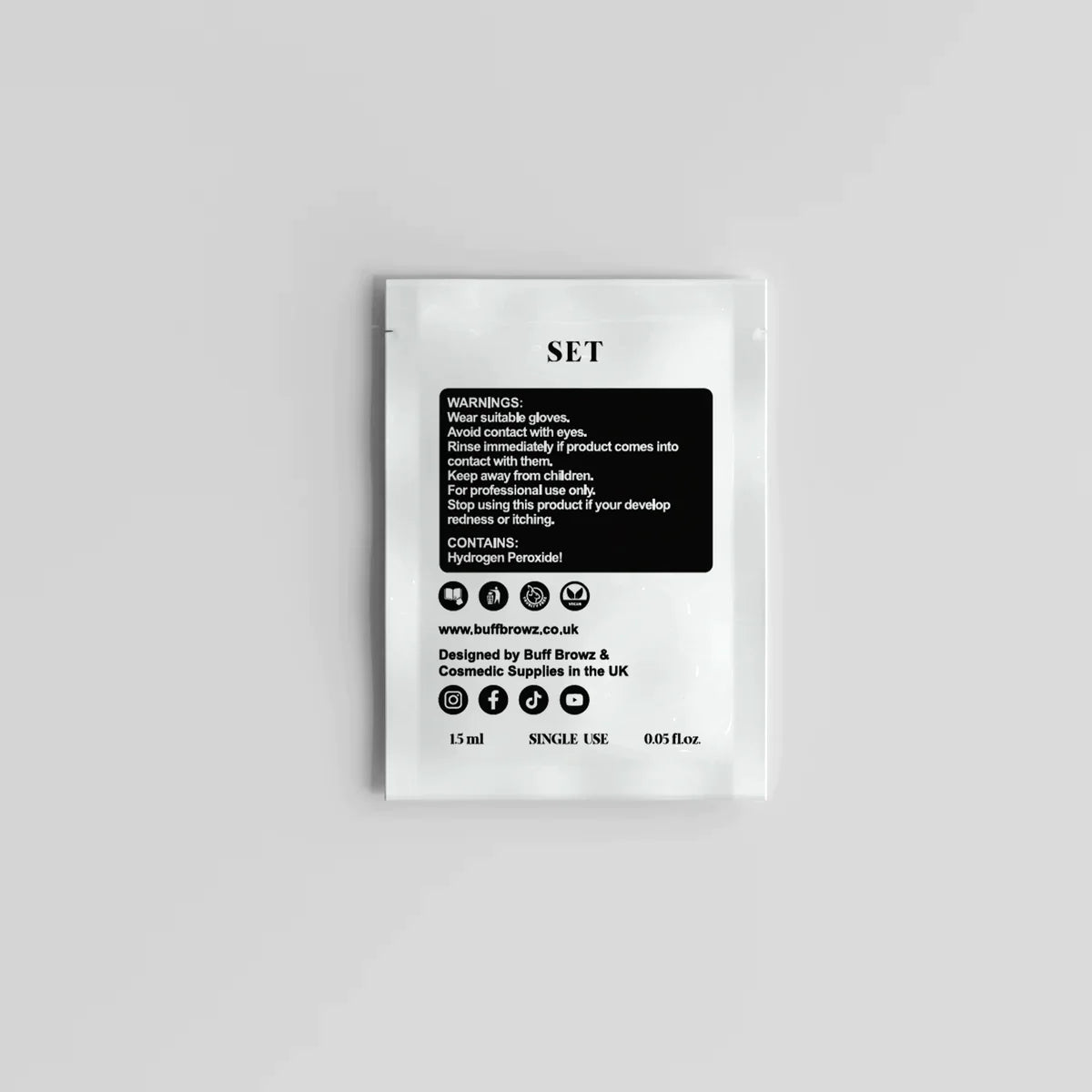 BUFF BROWZ LAMINATION - Step 2 setting 10 PACK (SACHETS)