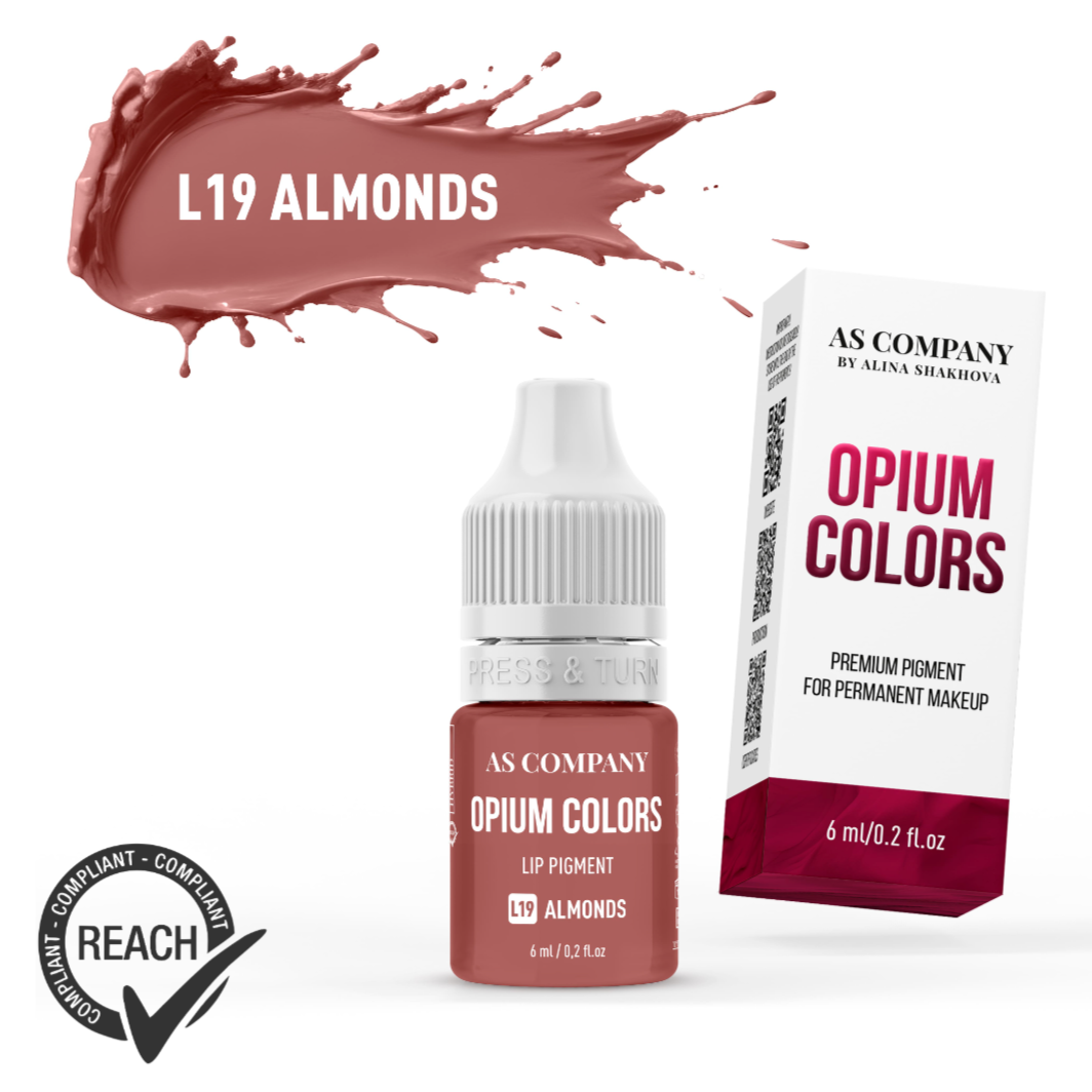 L19 almonds lip pigment (OPIUM COLORS)