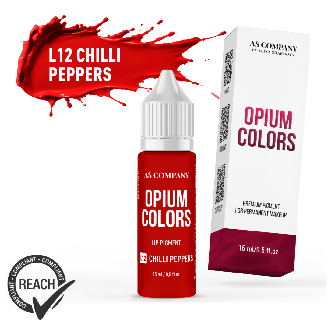L12 CHILLI PEPPERS lip pigment (OPIUM COLORS)