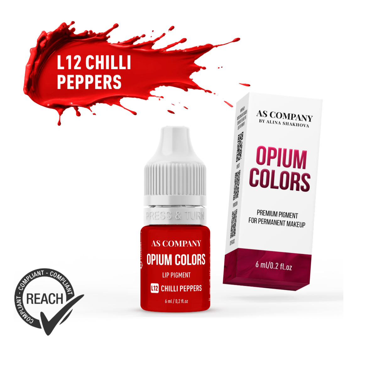 L12 CHILLI PEPPERS lip pigment (OPIUM COLORS)