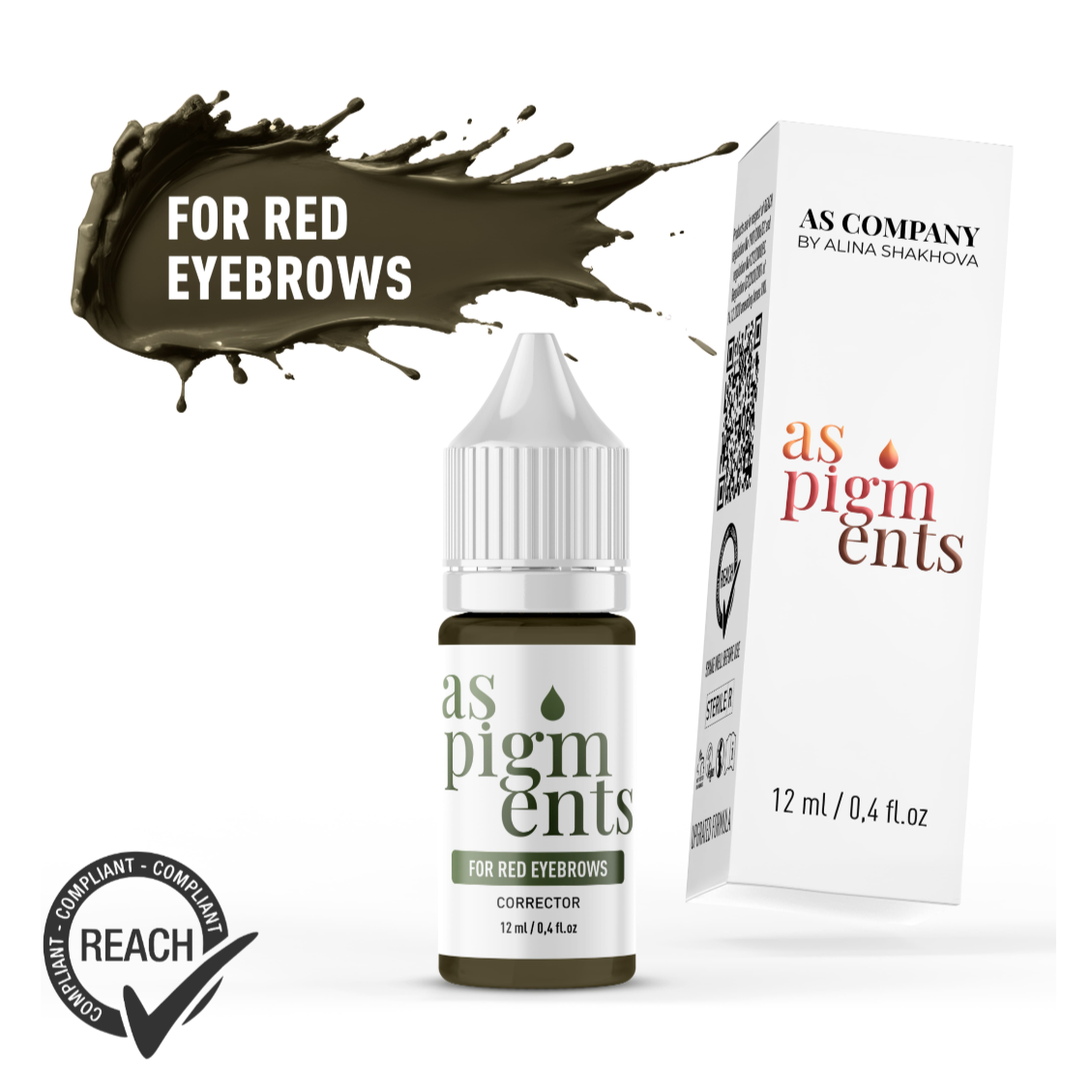 Corrector for red eyebrows