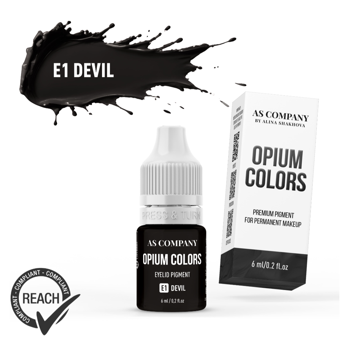 E1 DEVIL brow pigment (OPIUM COLORS)