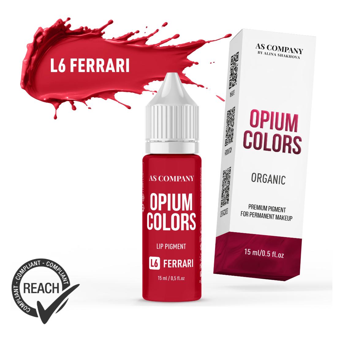 L6 FERRARI ORGANIC lip pigment (OPIUM COLORS)