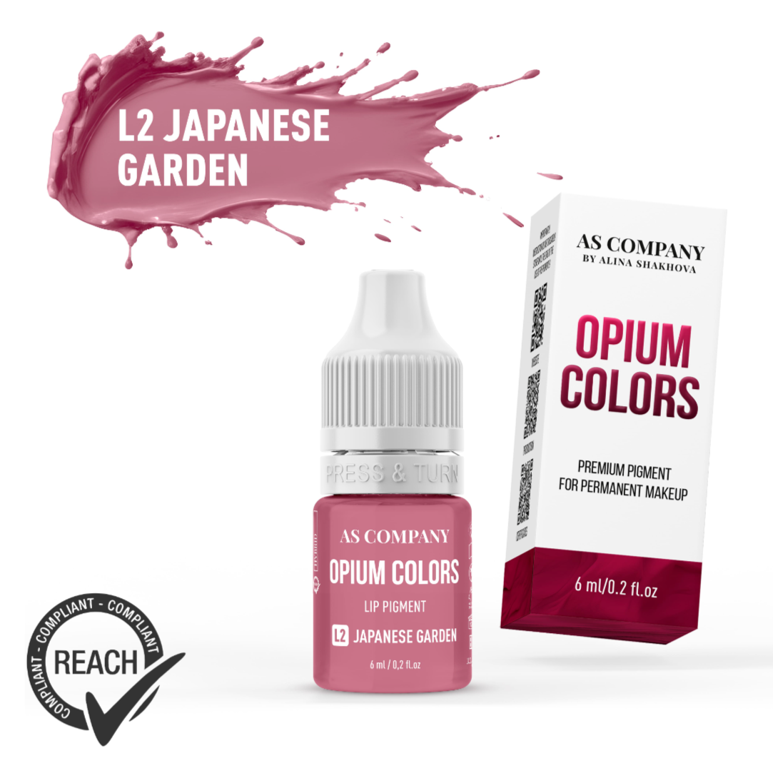 L2 JAPANESE GARDEN lip pigment (OPIUM COLORS)