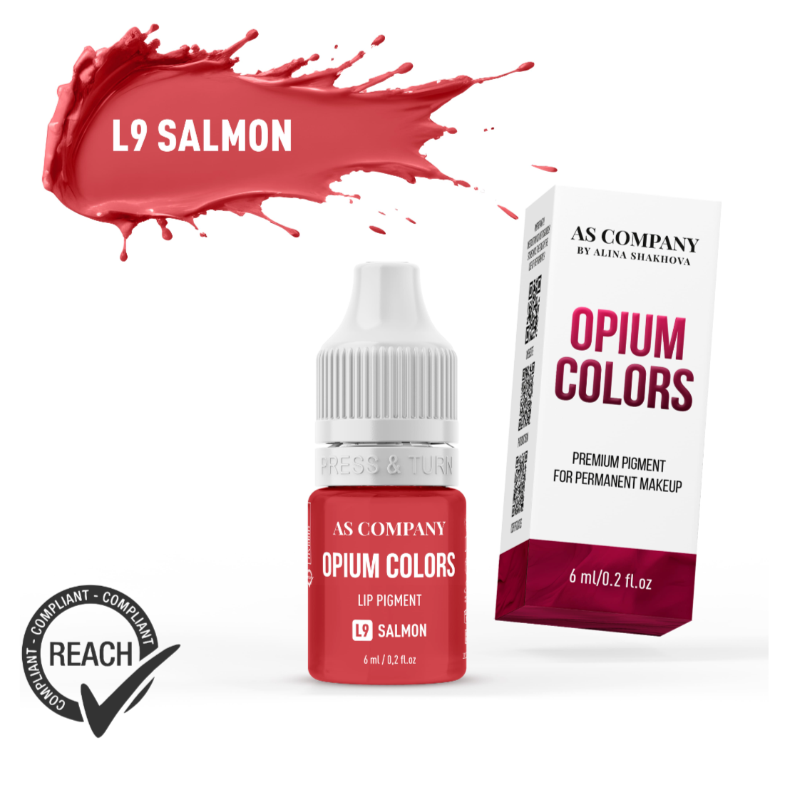 L9 SALMON lip pigment (OPIUM COLORS)