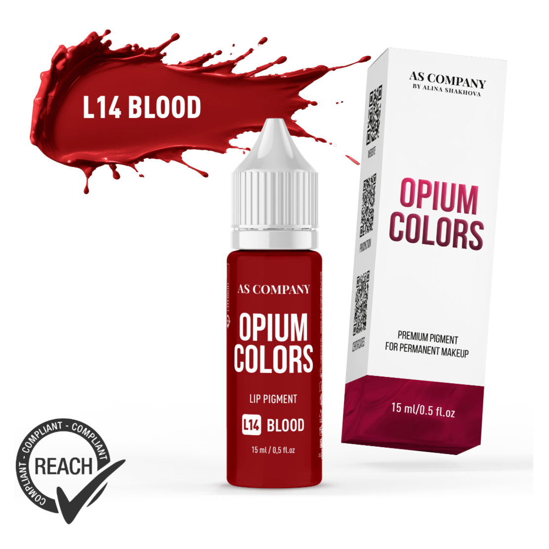 L14 BLOOD lip pigment (OPIUM COLORS)