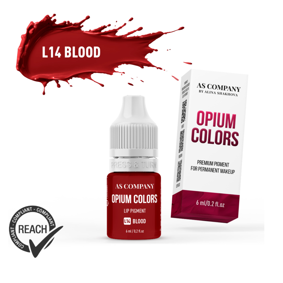 L14 BLOOD lip pigment (OPIUM COLORS)