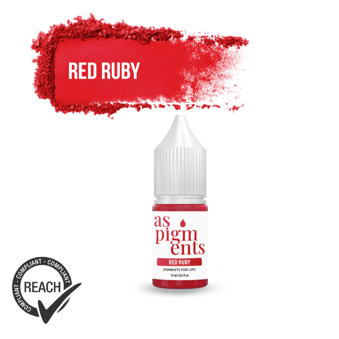 Red ruby lip pigment