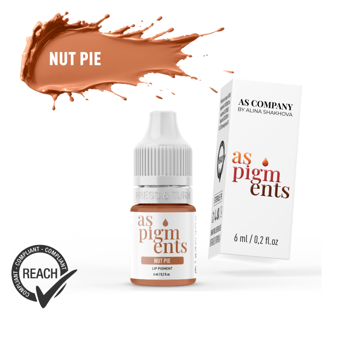 Nut pie lip pigment