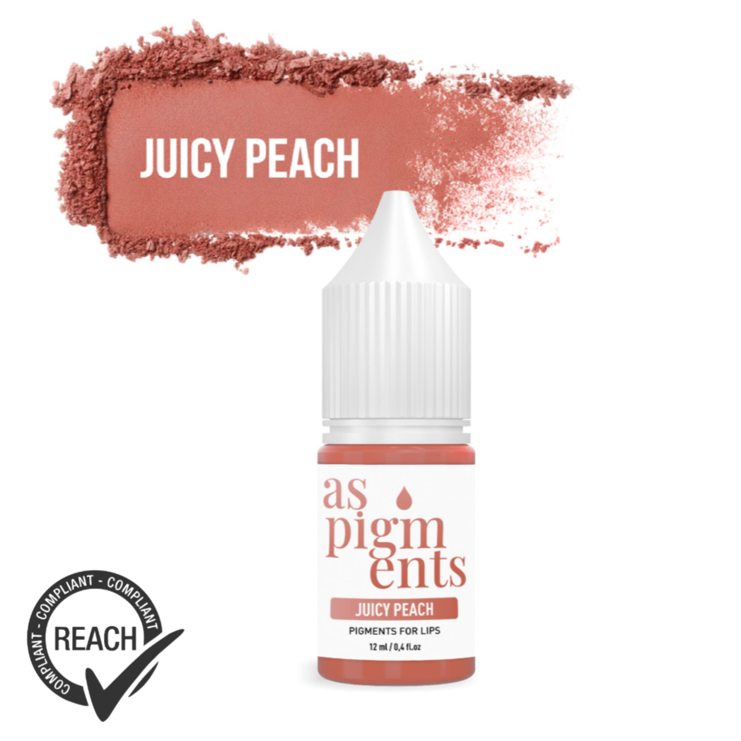 Juicy peach lip pigment