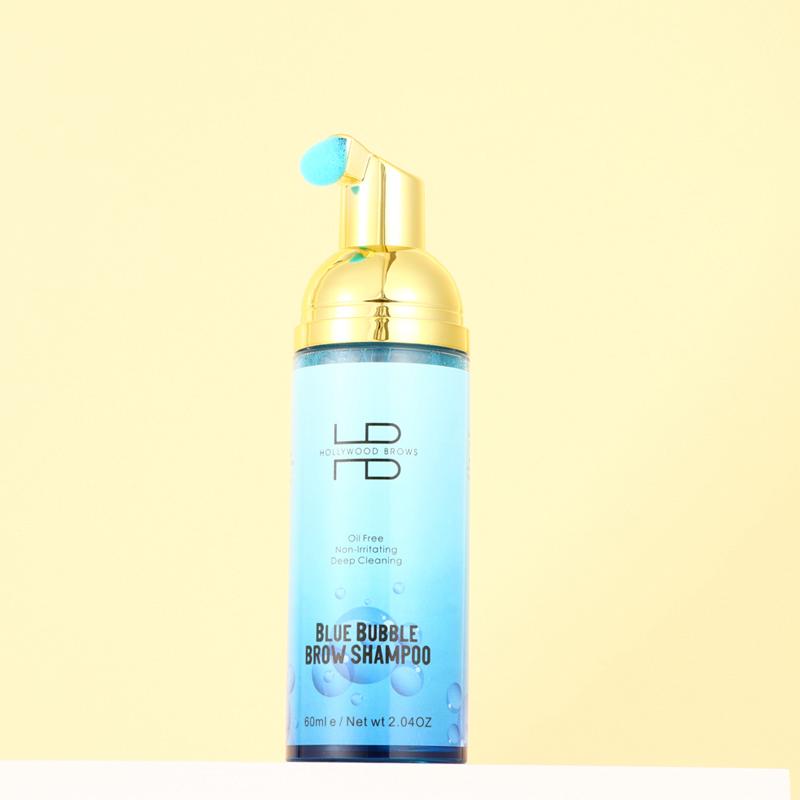 Hollywood brows bubble shampoo