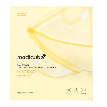 Medicube - Medicube Kojic Acid Turmeric Brightening Gel Mask - Verhelderend masker met kojiczuur - 1 st/8g