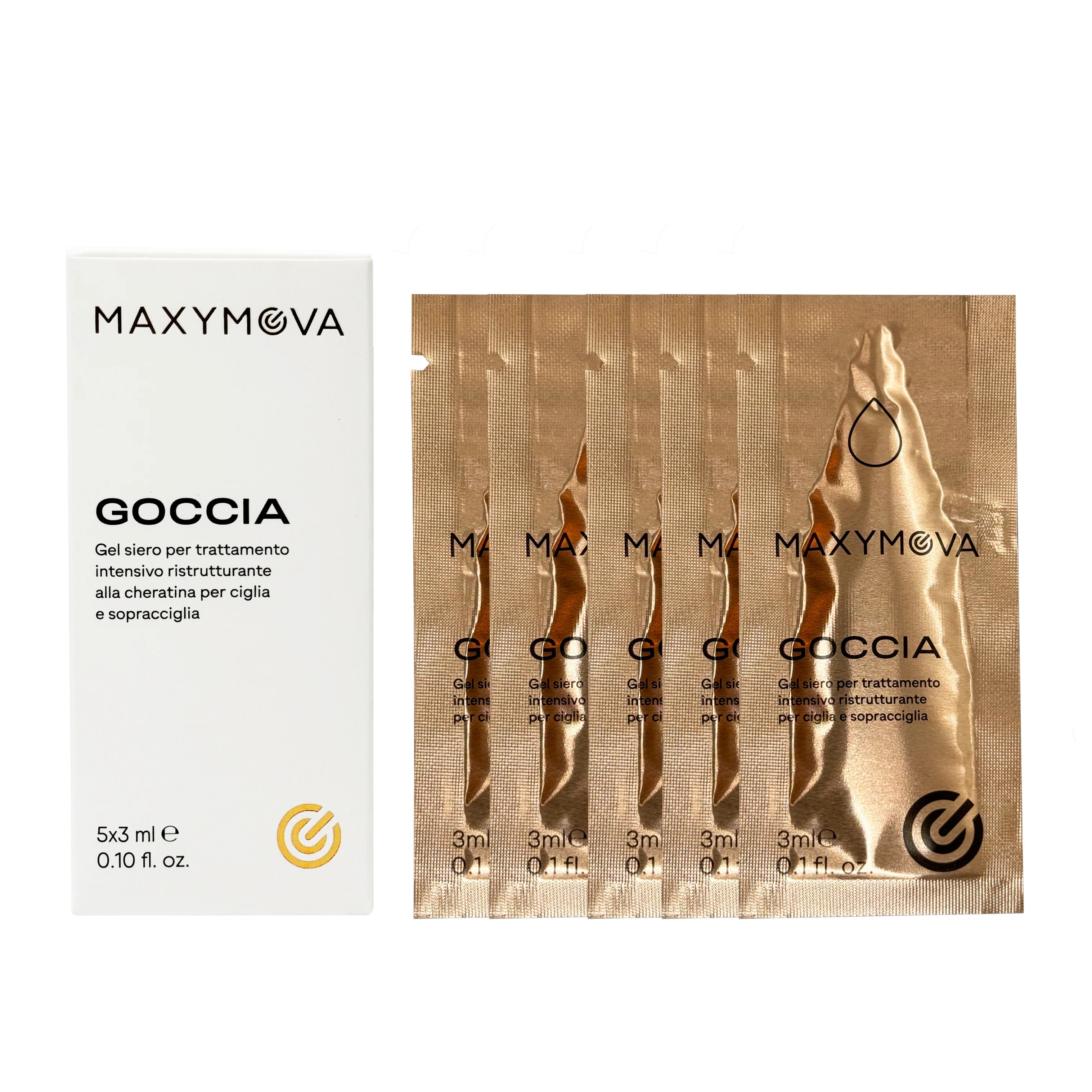 Maxymova 5 pcs Monodose Goccia D'Oro - 1,5ml