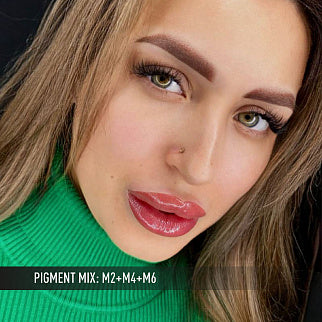 M6 DARK BROWN mineral eyebrow pigment (OPIUM LIGHT)