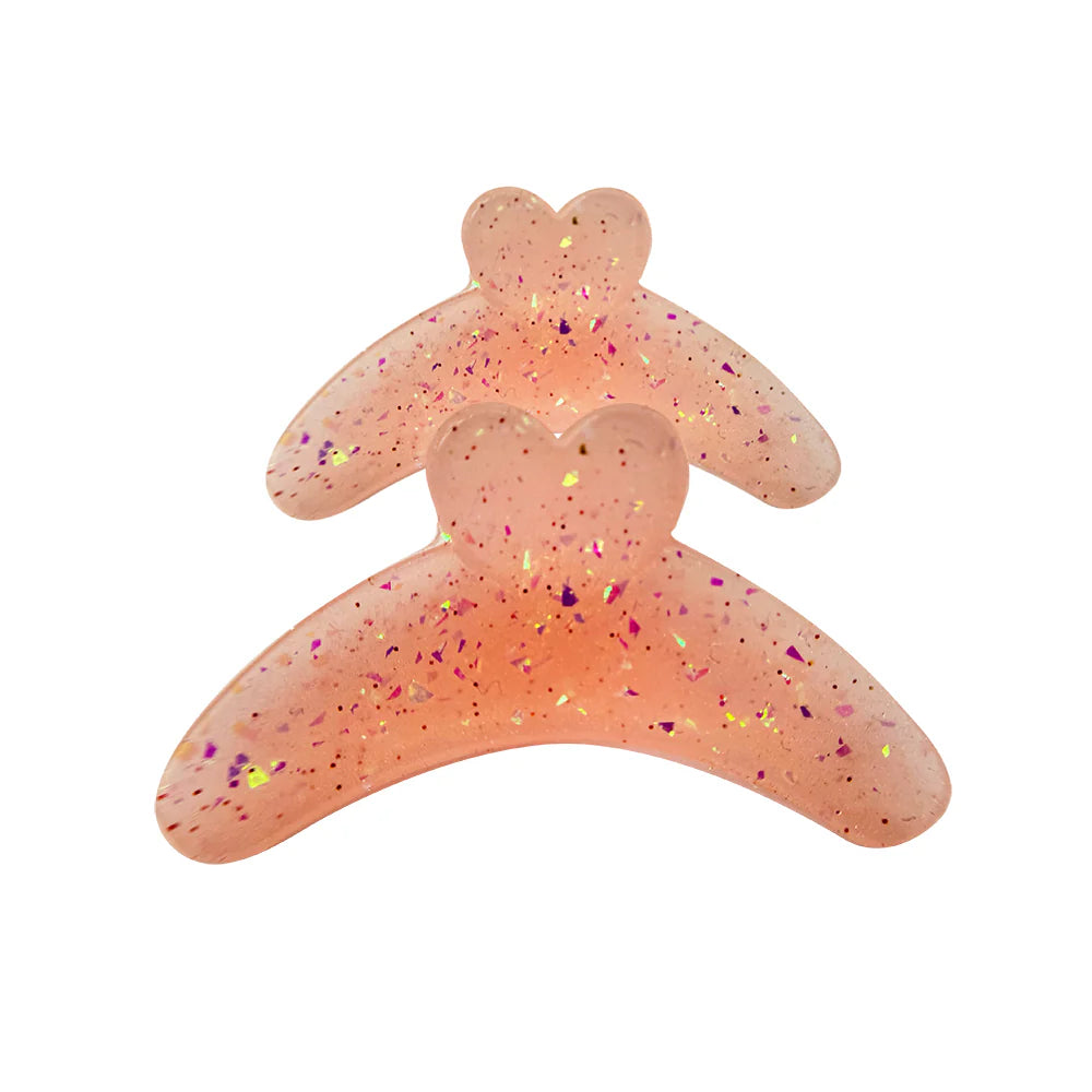 SILICONE PROTECTIVE PADS WITH PINK GLITTER FOR EYELASH TREATMENTS- SPARKLE UNDERLASHES PADS