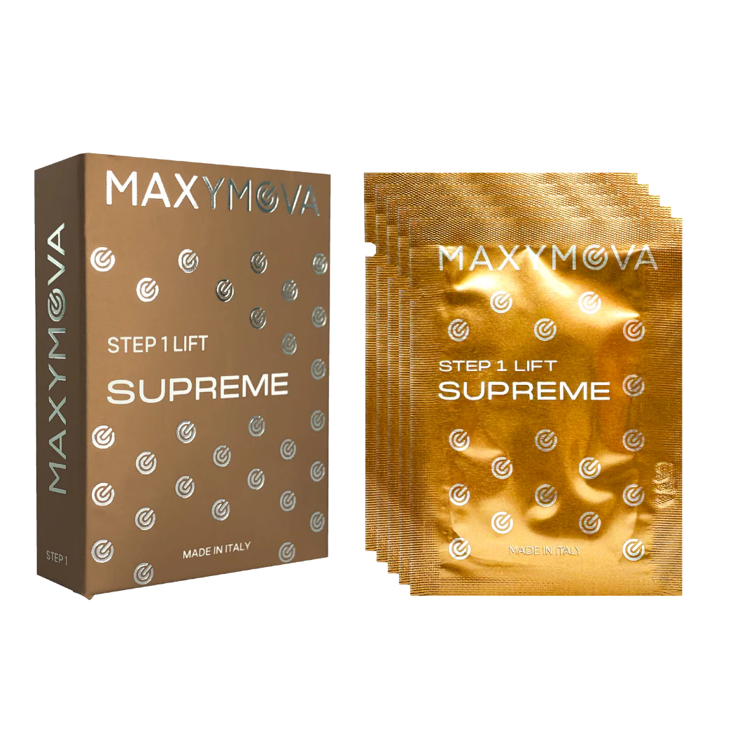 Maxymova STEP 1 SUPREME LIFT PERM CREAM FOR BROW AND LASH LAMINATION, SACHETS 1,5ML*5