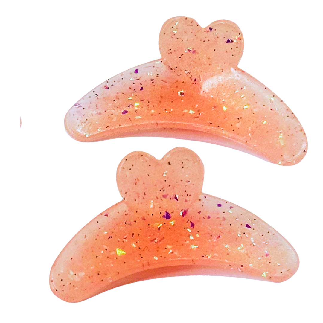 SILICONE PROTECTIVE PADS WITH PINK GLITTER FOR EYELASH TREATMENTS- SPARKLE UNDERLASHES PADS
