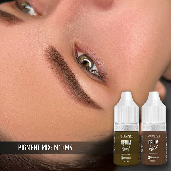 M1 DARK BLONDE mineral eyebrow pigment (OPIUM LIGHT)