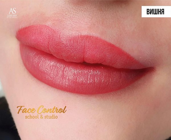 Cherry lip pigment concentrate