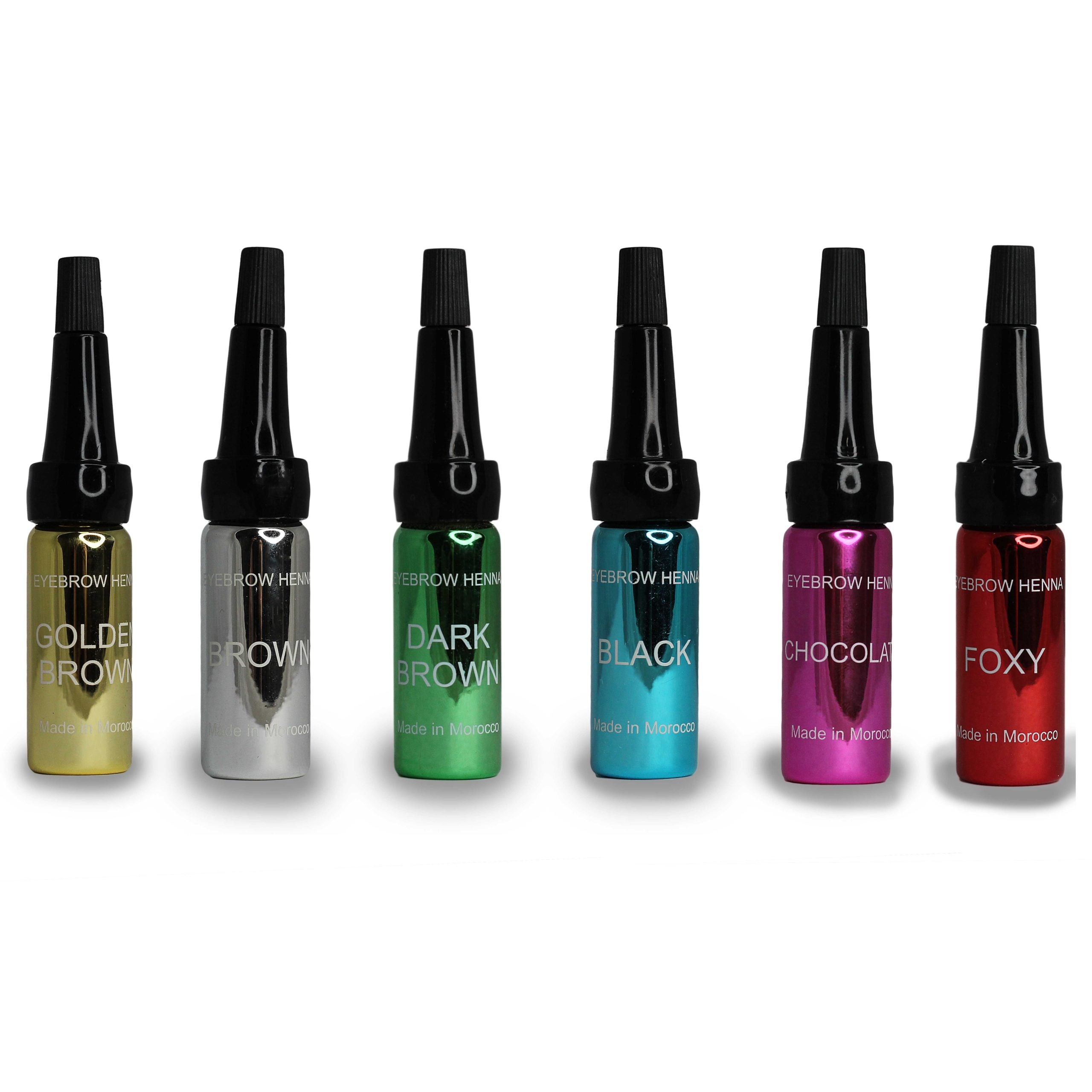 Henna set of 6 shades