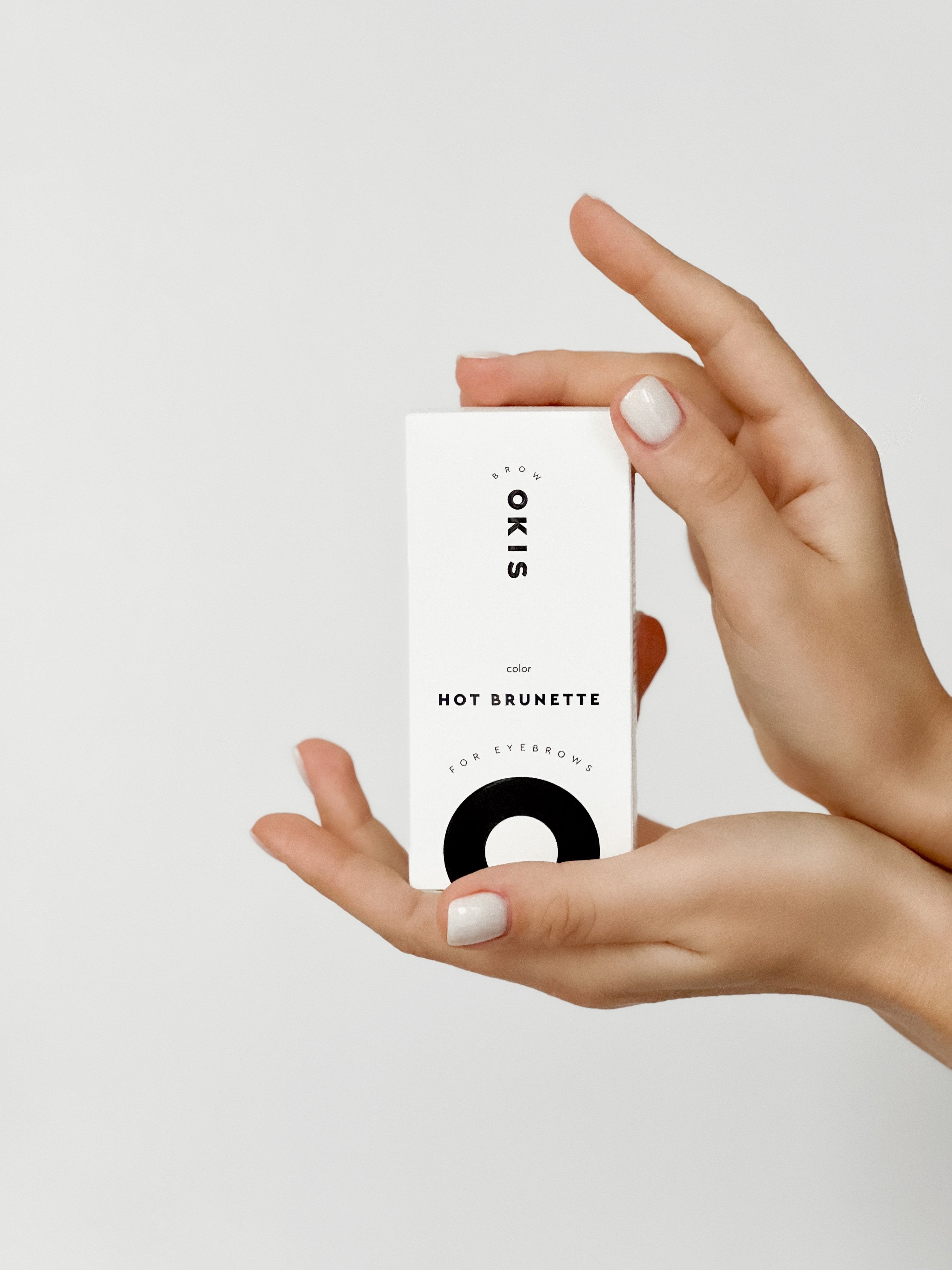 Okis Eyebrow DYE with oxidant - Hot brunette