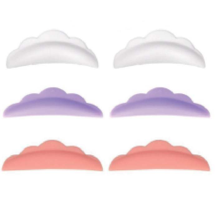 3 paar siliconen pads/rods for lashlift