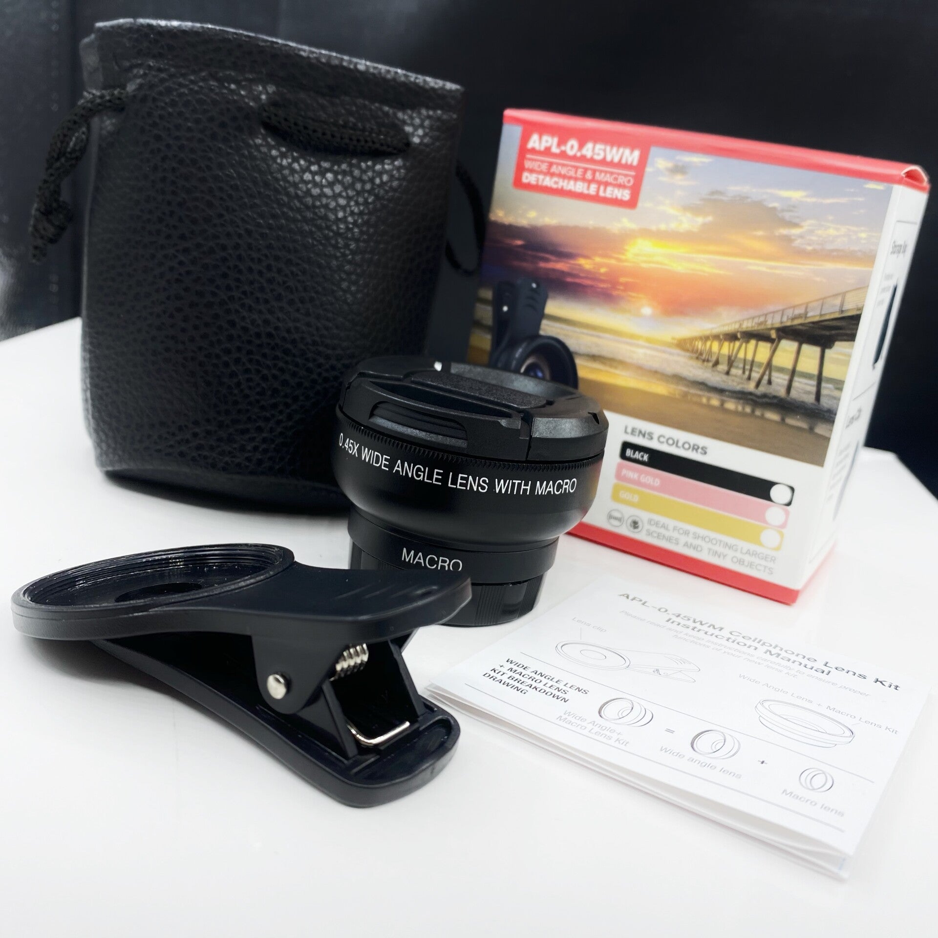2-in-1 detachable lens set