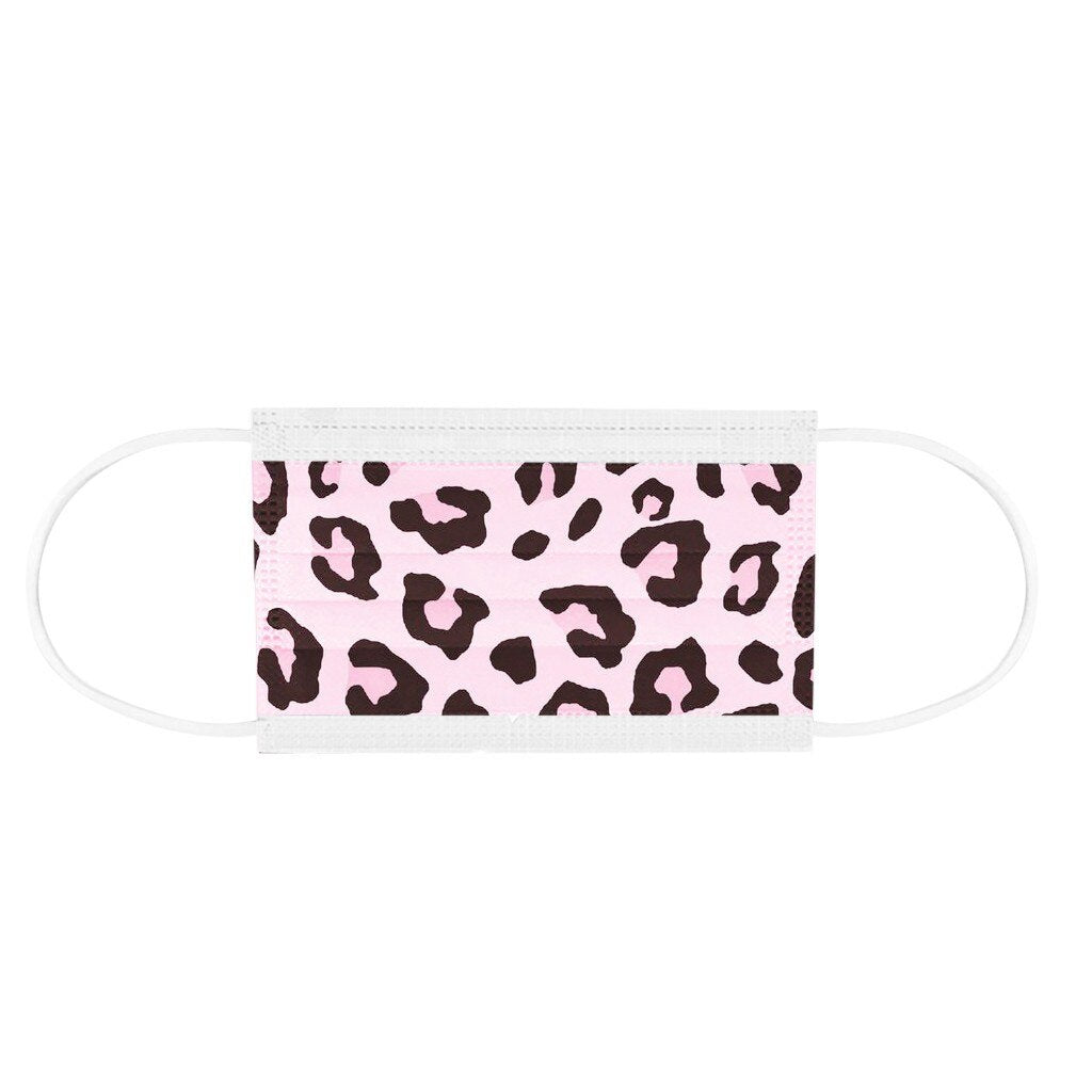 Leopard mondmasker 20 stuks