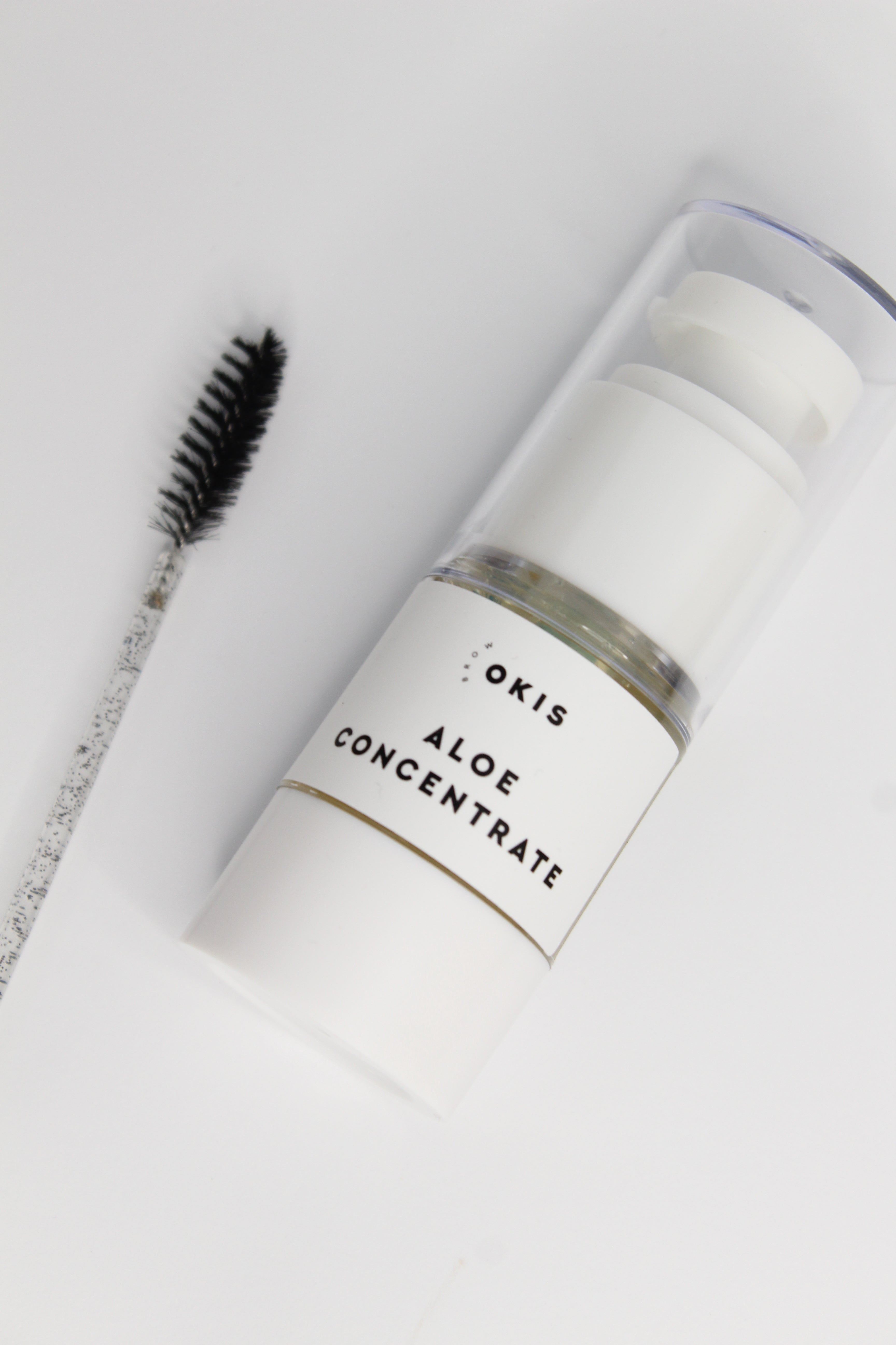 Okis Aloe concentrate for restoring eyebrows and lashes - 15ML