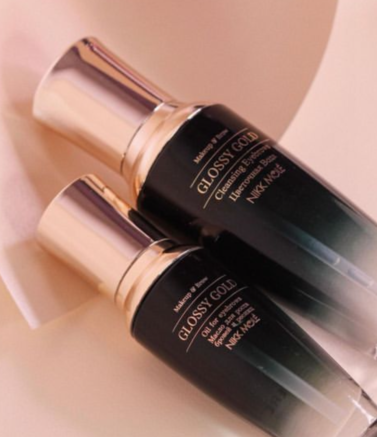 Growth oil glossy gold