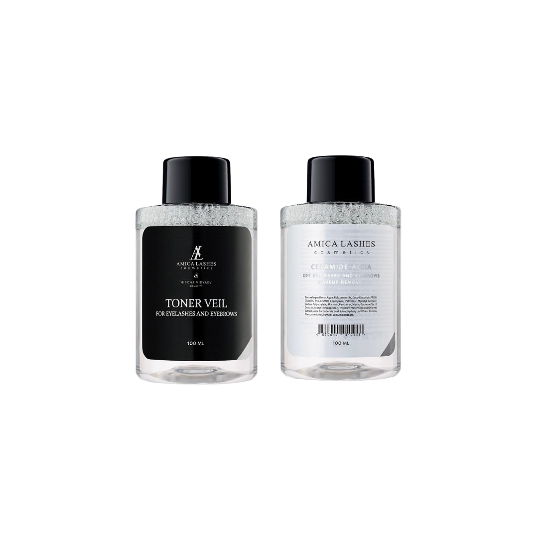 AMICA LASHES | TONER VEIL & CERAMIDE AQUA | SET