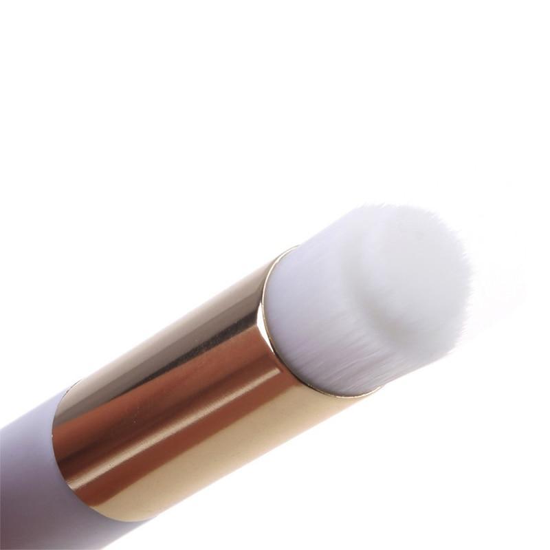 Lash cleanser brush white & gold