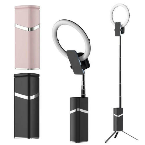 Foldable LED ring light for smartphones