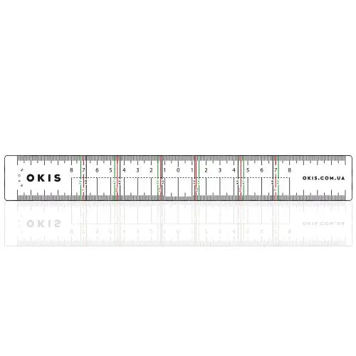 Okis Eyebrow sticker ruler
