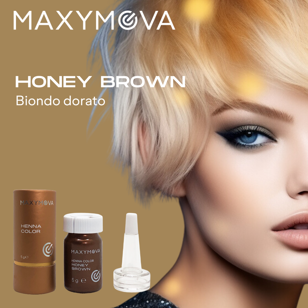 MAXYMOVA Honey brown Henna for Eyebrows - Medium Honey blonde