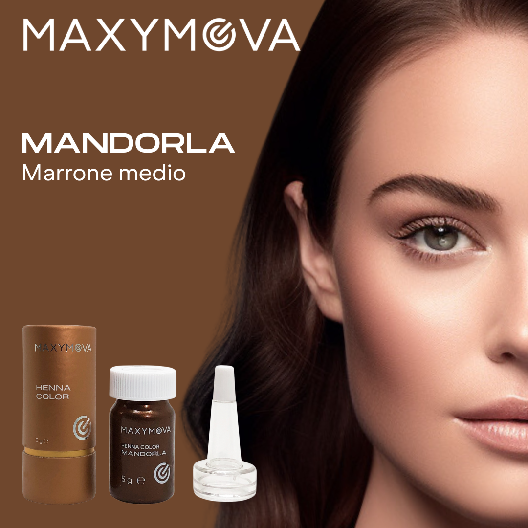 MAXYMOVA Mandorla Henna for Eyebrows - Medium Brown
