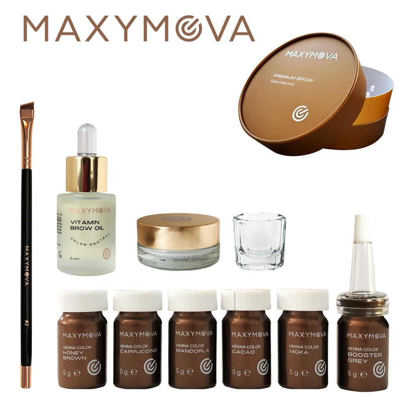 Maxymova Premium Brow Kit - Color Collection