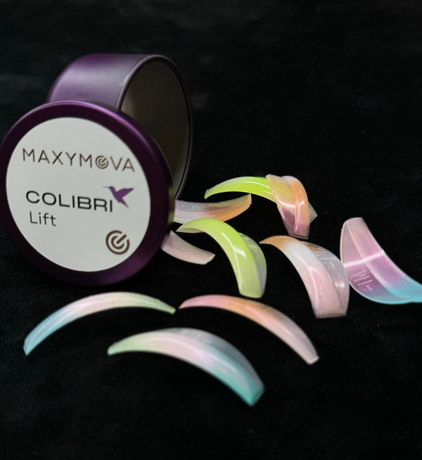 Maxymova LIFT eyelash curlers - Colibrì - semi-transparent - 5 pairs